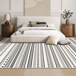 DOMETOUR Rug for Living Room Area Rug 5x7 FT, Modern Non-Slip Floor Carpet, Soft Machine Washable Rugs, Large Rugs for Bedroom - 1 of 4