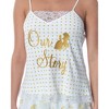 Disney Women's Beauty and The Beast Our Story Cami and Shorts Pajama Set - 3 of 4
