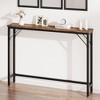 Whizmax Narrow Console Table, 39.3" Small Entryway Table, Thin Sofa Table, Side Table, Display Table, for Hallway, Bedroom, Living Room, Foyer - 2 of 4