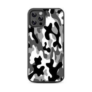 MyBat Design Lab Series Case for iPhone- Black & White Camouflage - 1 of 4
