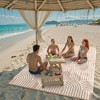 Lahome Outdoor Plastic Straw Rug-Waterproof Reversible Mat for Patio, Backyard, Camping, RV Awning - 2 of 4