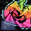 LunaLulinlk Blacklight Halloween Shower Curtain with Hooks - 4 of 4
