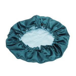 Unique Bargains Women Reusable Shower Cap for Bathroom Hotel 1 Pc - 1 of 4