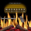 R.W.FLAME 34 inch Electric Fireplace Inserts with Adjuatble Flame Colors, Flame Speed and Brightness, Remote Control & Time - 2 of 2