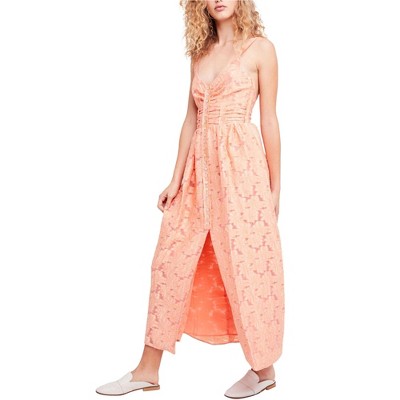 Free People Womens Fresh as a Daisy Maxi A-line Dress