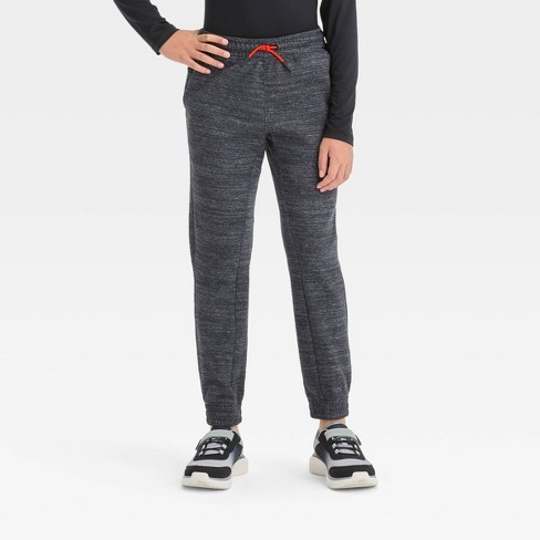 Boys' Premium Fleece ponte Pants - All In Motion™ Black Heather Xs : Target