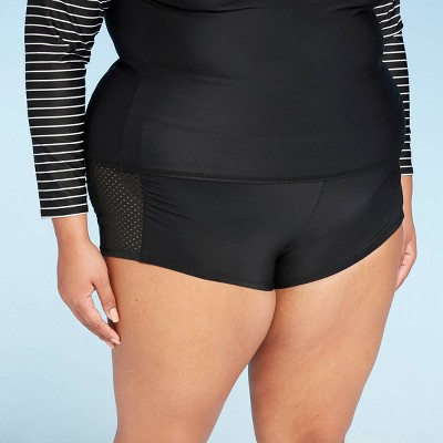 swim shorts women plus