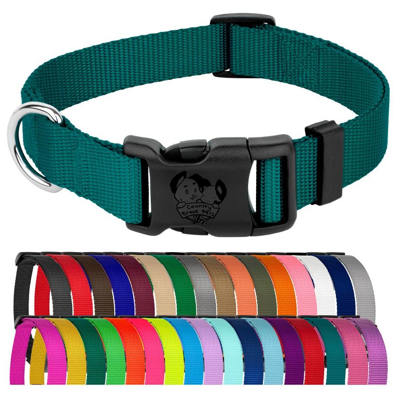 Country Brook Petz American Made Deluxe Nylon Dog Collar, 2 of 9