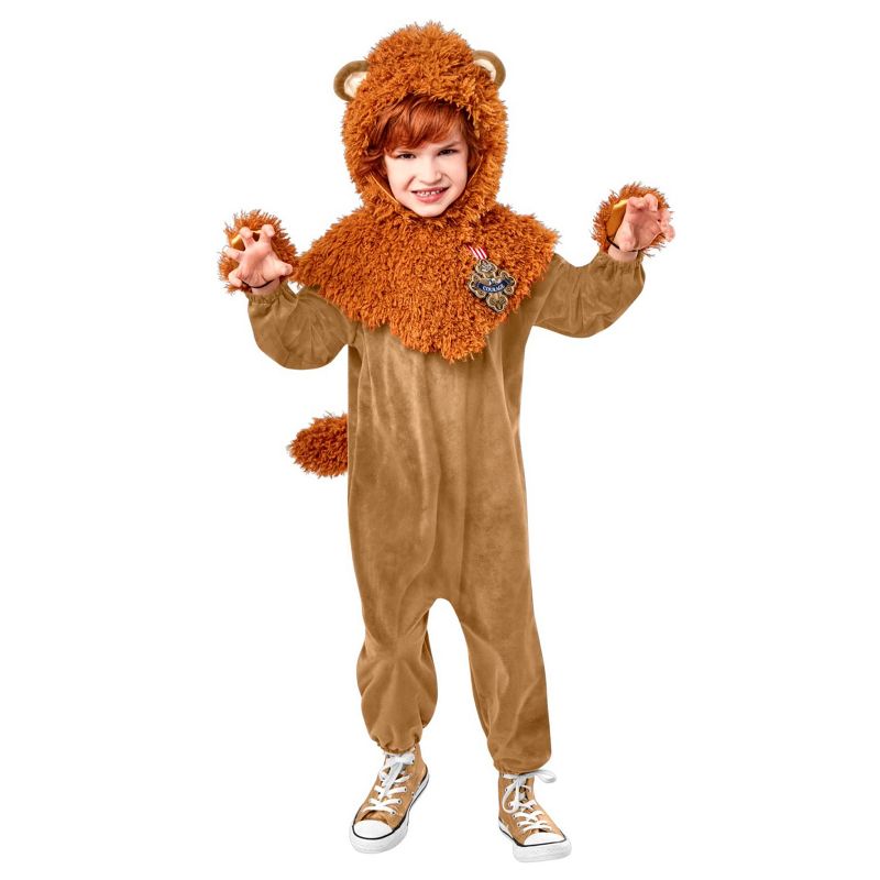 Rubies Cowardly Lion Boys' Costume, 1 of 3