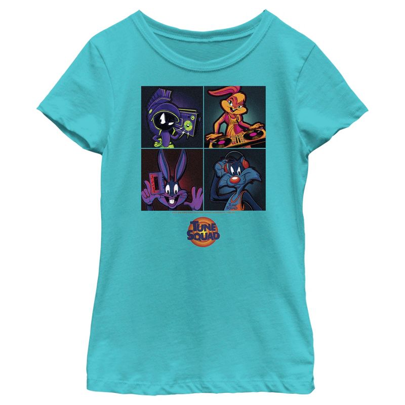 Girl's Space Jam: A New Legacy Tune Squad Music T-Shirt, 1 of 5
