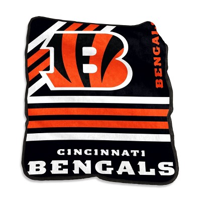 NFL Cincinnati Bengals Raschel Throw Blanket