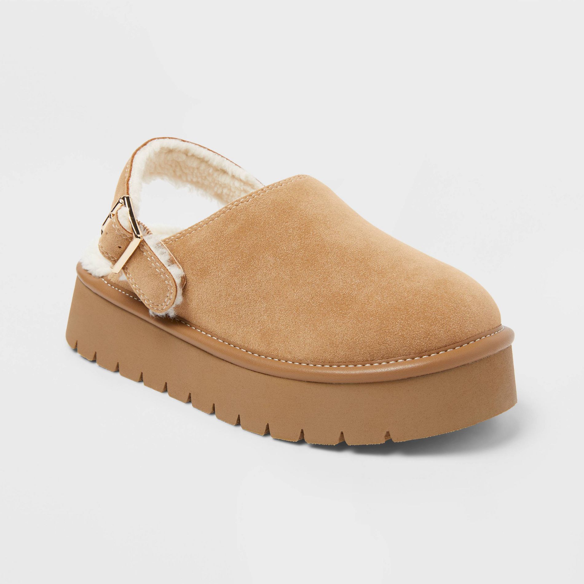 Kids' Paisley Cozy Clogs - art class™ Tan