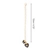 Unique Bargains Butterfly Heart Cup Chain Charm Water Cup Pendant 1 Pc - 2 of 4