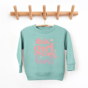 The Juniper Shop This Girl Can Hunt Toddler Graphic Sweatshirt - 1 of 2