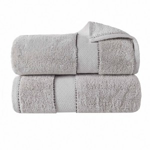 Cotton Heavyweight Ultra-Plush Luxury Towel Set by Blue Nile Mills - 1 of 4