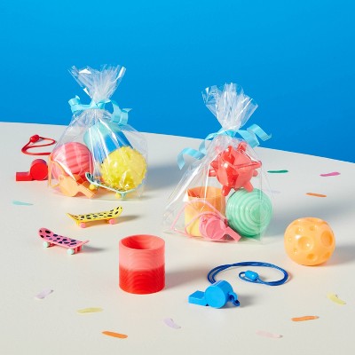 6-Pack Multicolor Textured Rubber Sensory Balls
