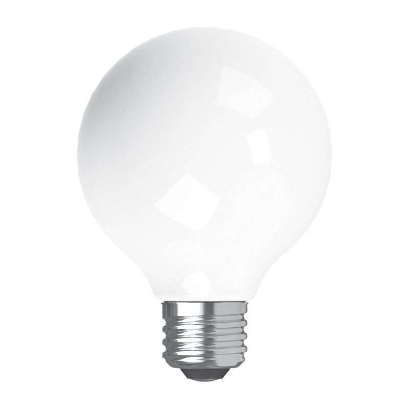 GE 2pk 4.5W 40W Equivalent Refresh LED HD Globe Light Bulbs Daylight, 1 of 4