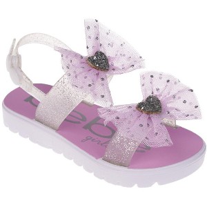 bebe Girl's Sandals - Cute and Charming Sandals, Open Toe Summer Sandals for Toddlers - 1 of 4