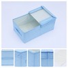 REGALWOVEN Fabric Collapsible Spacious Versatile Storage Bin with Lid and Handle 2 Pcs - 2 of 4