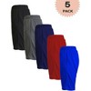 Jump Start Men's 5-Pack Lightweight Breathable Moisture Wicking Mesh Shorts - 3 of 4