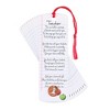 Dicksons God Gave A Treasured Gift - #1 Teacher, White 6 x 2 Inch Paper Tassel Bookmark with Coin; Pack of 15 - 2 of 2