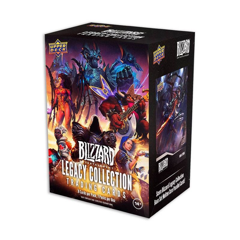 Upper Deck Blizzard Entertainment Legacy Trading Card Blaster Box, 1 of 4