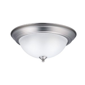 Kichler Lighting 2 - Light Flush Mount in  Brushed Nickel - 1 of 1