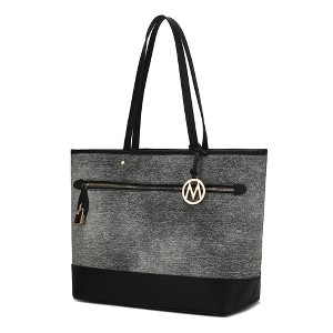 MKF Collection Juno Large Vegan Leather Tote Bag for Women by Mia K - 1 of 4
