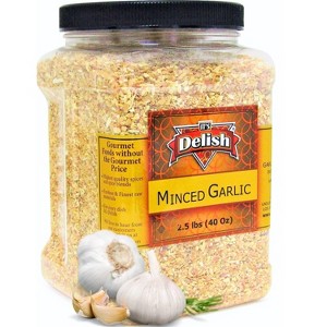 Dried Minced Garlic by Its Delish, 2.5 lbs (40 Oz) Jumbo Container Jar - 1 of 1