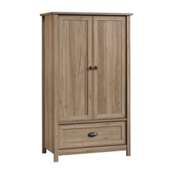 Hopedale 4 Door Storage Armoire Rustic Oak South Shore Target