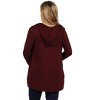 Maternity Open Front Lightweight Hooded Cardigan - 24seven Comfort Apparel™ - 3 of 3