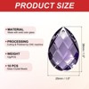 Unique Bargains DIY Hanging Grid K9 Crystal Pendant Teardrop beads 10 Pcs - 2 of 4