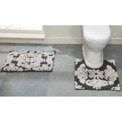 Medallion Collection 100% Cotton Tufted Bath Rug Set of 2 - Better Trends