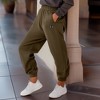 Dalix Butterfly Embroidered Sweatpant Heavy Weight Fleece Relaxed Fit Lounge Womens - 4 of 4