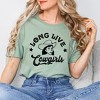 Simply Sage Market Women's Long Live Cowgirls Short Sleeve Graphic Tee - 2 of 3