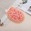 Unique Bargains Double Side Bath Flower Shower Gloves for Bathroom 7.87"x4.92" 1 Pc - 3 of 3