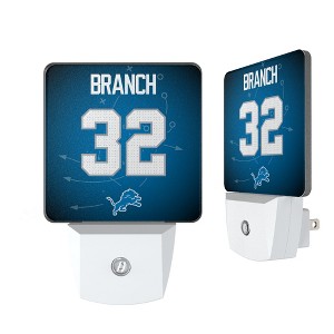 NFL Detroit Lions Players Game Tactic Night Light 2-Pack - 1 of 4