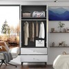 Famapy Contemporary - Elegant Wardrobe: Stylish & Functional Armoire for Bedroom Storage - 3 of 4