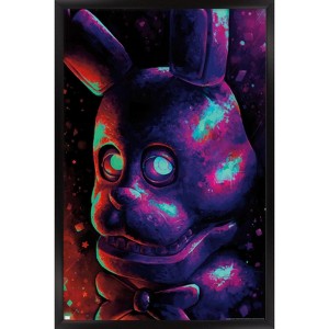 Trends International Five Nights at Freddy's - Neon Heat Framed Wall Poster Prints - 1 of 4