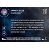 Topps MLB 2016 Topps NOW Card 191 Chicago Cubs Javier Baez Trading Card - 2 of 2