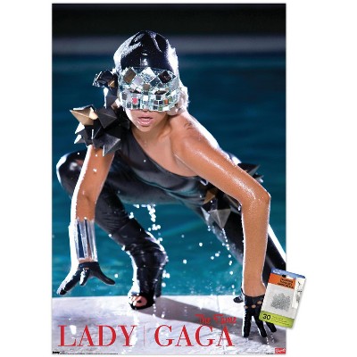 Trends International Lady Gaga - Pool Unframed Wall Poster Prints