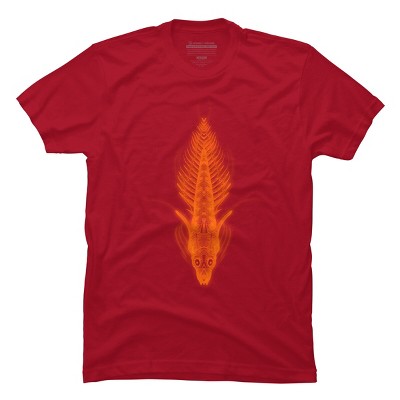 Men's Design By Humans Prehistoric Life Form By Winters860 T-Shirt