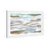 19" x 13" Dawn Of the Free Abstract Framed Wall Art Gold/Gray - Wynwood Studio - 2 of 4