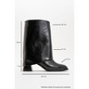 Ellas Black Chunky Heel Boot (Women) | Prologue Shoes - 4 of 4