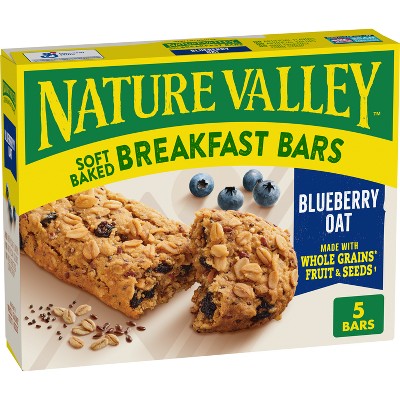 Nature Valley Soft Baked Blueberry Breakfast Bar - 8.8oz/5ct