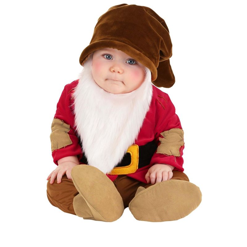 HalloweenCostumes.com Infant Disney Snow White Grumpy Dwarf Costume., 1 of 7
