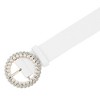 INSPIRE CHIC Women's Rhinestones Pearl Buckle Fashion Sweet Belts - 2 of 4