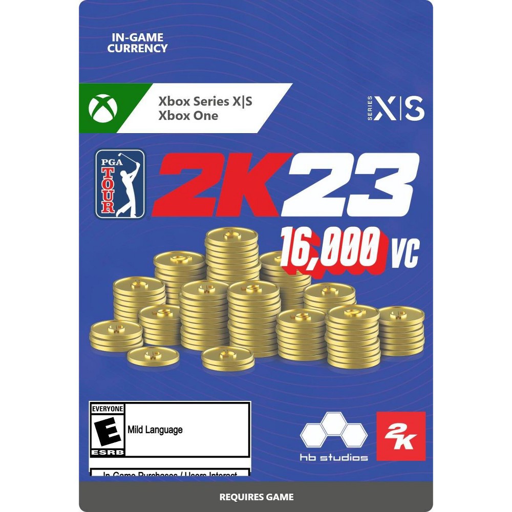 Photos - Game PGA Tour 2K23: 16,000 VC Pack - Xbox Series X|S/Xbox One (Digital)