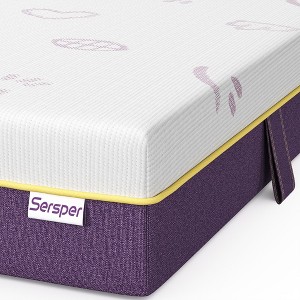 Sersper Baby Crib Mattress-Soft, Safe, and Breathable with Cooling Memory Foam - 1 of 4