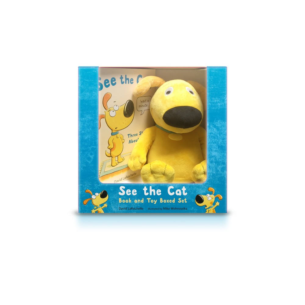 See the Cat Book and Toy Boxed Set - by David Larochelle (Mixed Media Product)